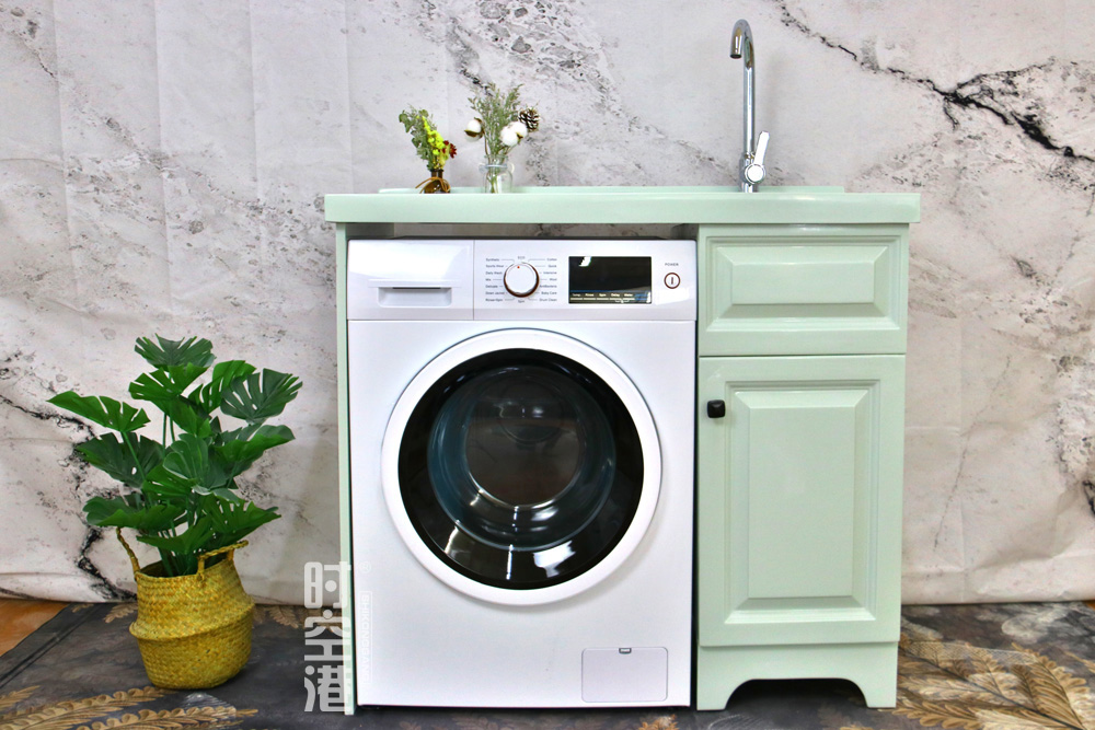 整体石材洗衣机柜特点